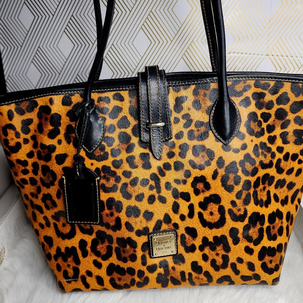 Dooney and Bourke Leopard Tote
